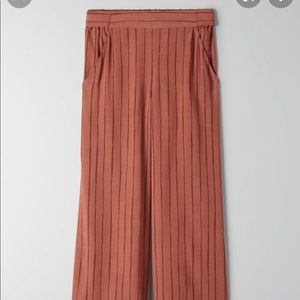 Wilfred faun pants- rust colour